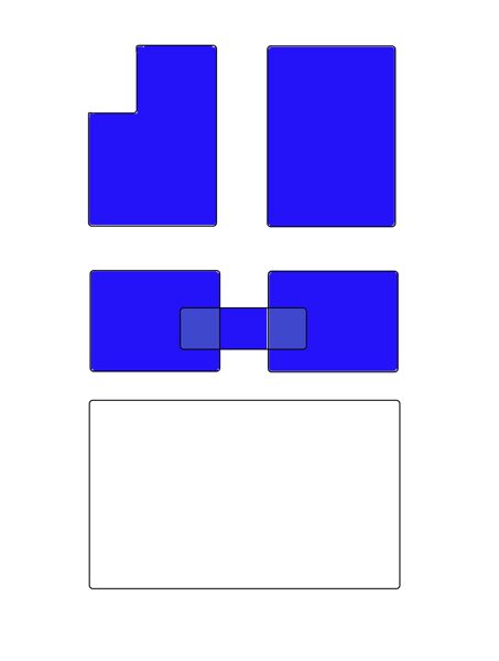 F44 Salona paklāju komplekts AR pārliktni